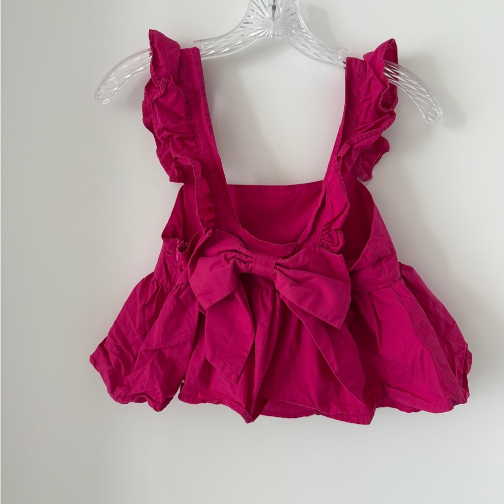 Altar'd State Fuchsia Ruffled Top - Picture 2 of 2
